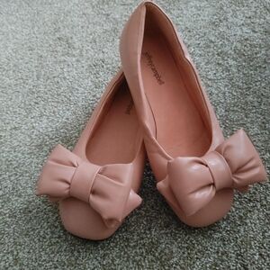 Jeffrey Campbell Pink Bow Flats